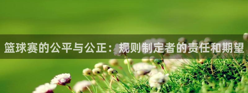 意昂4代理注册登陆：篮球赛的公平与公正：规则制定者的责任和期